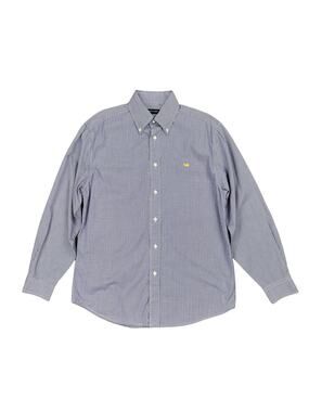 Southern Marsh Tattersall Check Long Sleeve Button Down Shirt — Size Medium